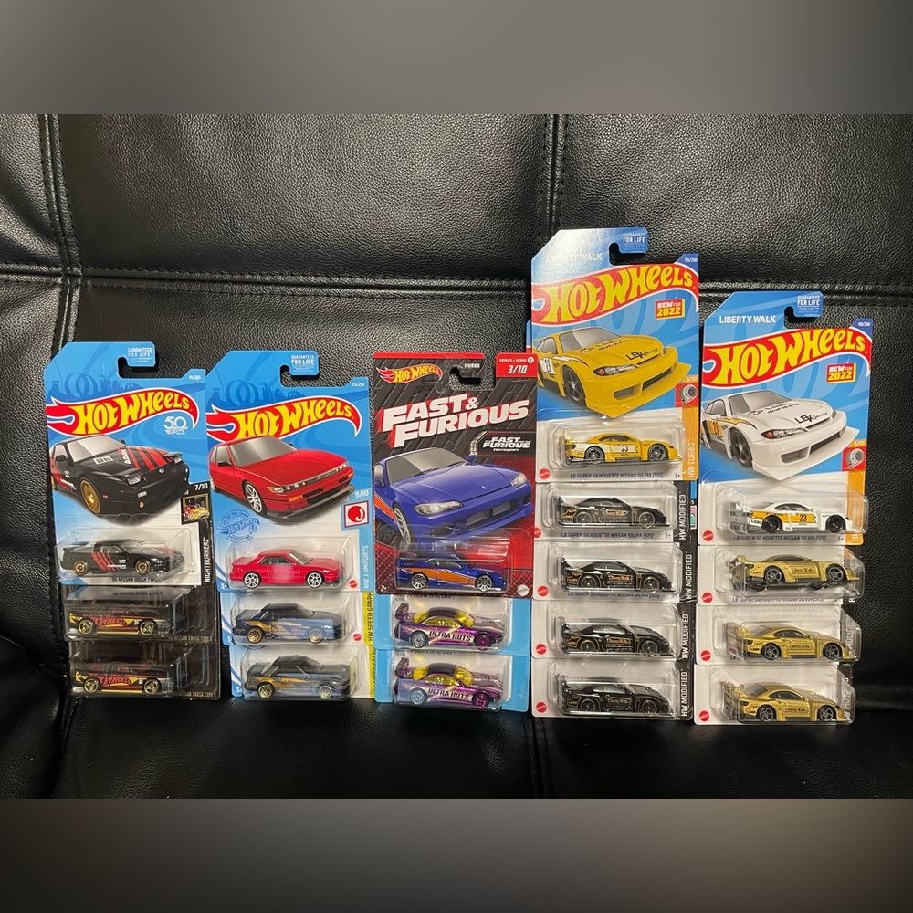 nissan silvia hot wheel bundle